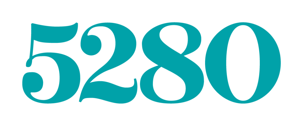 5280 Magazine Denver logo. Press for SubCulture Sandwiches Denver